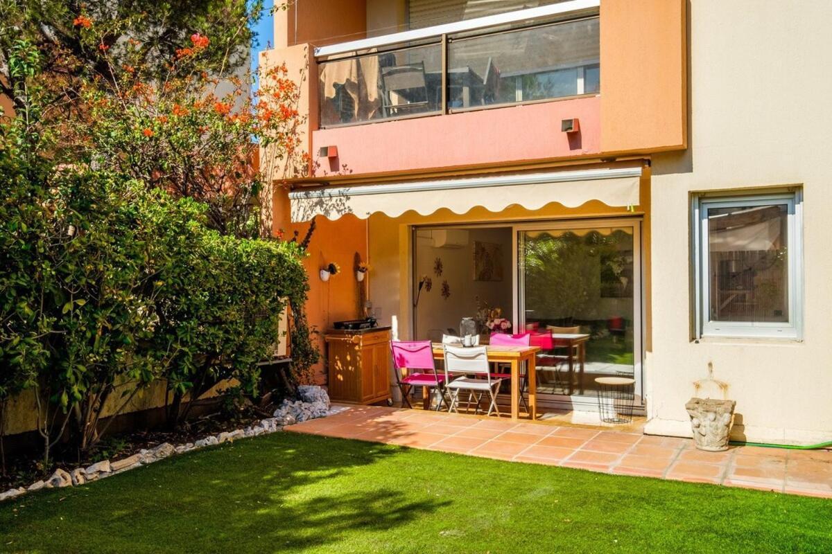 Le Riviera ~ Jardin ~ Parking ~ Climatisation Apartment Cagnes-sur-Mer Exterior foto