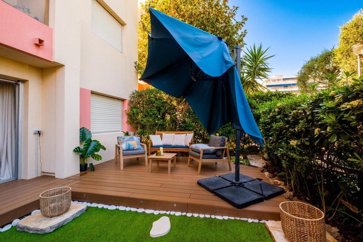 Le Riviera ~ Jardin ~ Parking ~ Climatisation Apartment Cagnes-sur-Mer Exterior foto