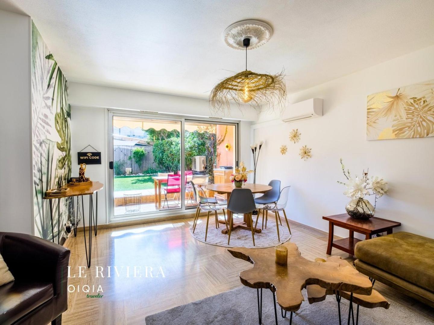 Le Riviera ~ Jardin ~ Parking ~ Climatisation Apartment Cagnes-sur-Mer Exterior foto